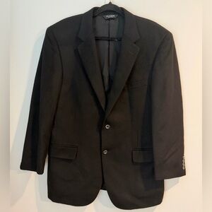 Jos A Bank Blazer Black 100% Cashmere Classic Sport Coat Jacket Mens size 42R